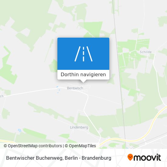 Bentwischer Buchenweg Karte