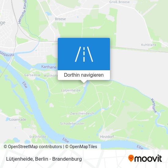 Lütjenheide Karte