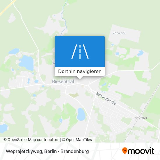 Weprajetzkyweg Karte