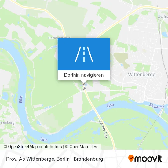 Prov. As Wittenberge Karte