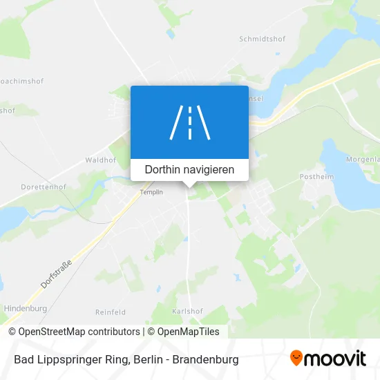 Bad Lippspringer Ring Karte