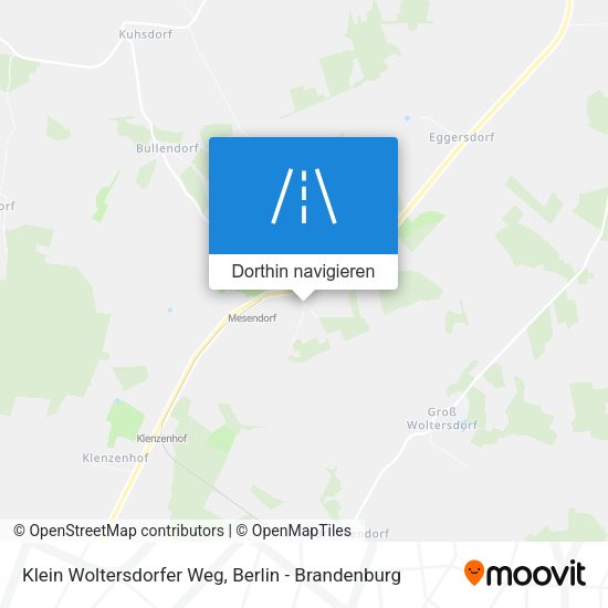Klein Woltersdorfer Weg Karte
