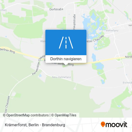 Krämerforst Karte