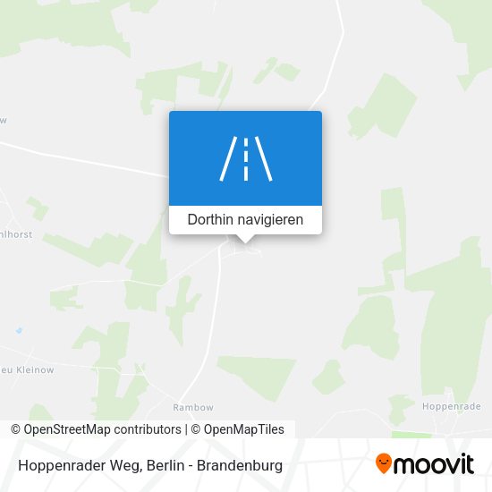 Hoppenrader Weg Karte