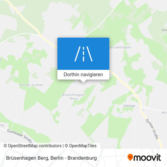 Brüsenhagen Berg Karte