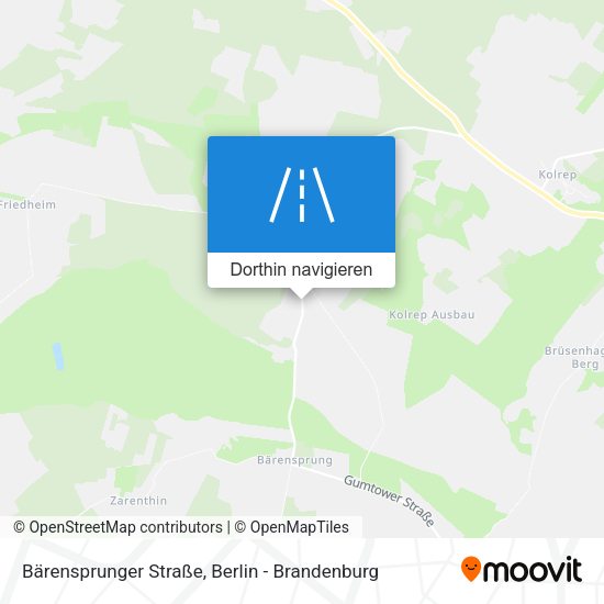 Bärensprunger Straße Karte