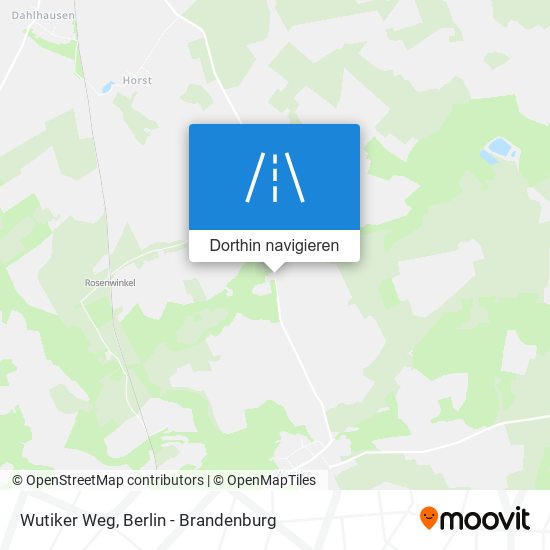 Wutiker Weg Karte