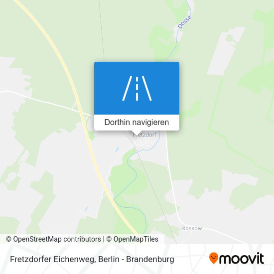Fretzdorfer Eichenweg Karte
