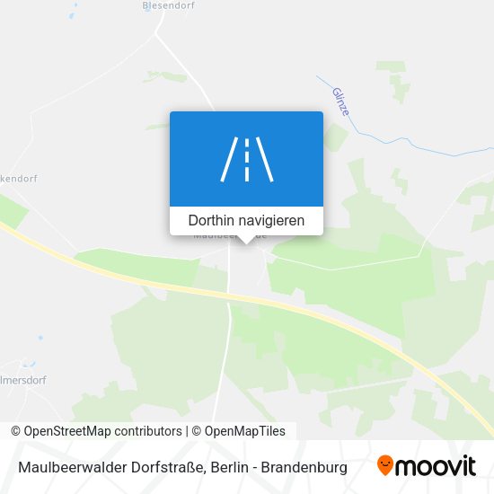 Maulbeerwalder Dorfstraße Karte
