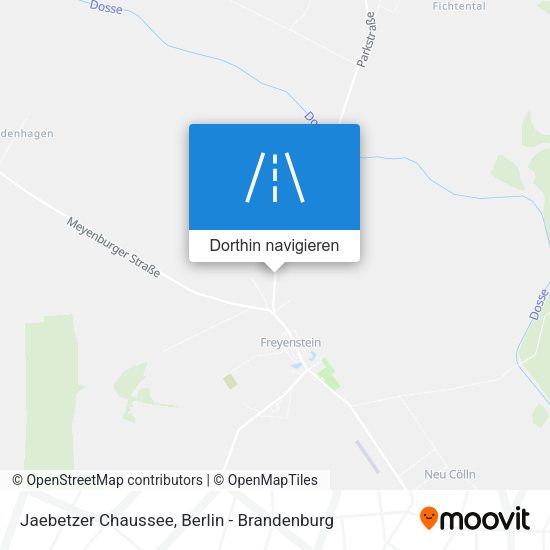 Jaebetzer Chaussee Karte
