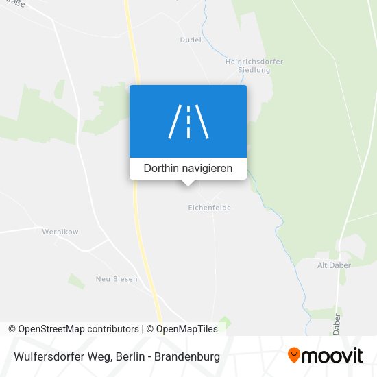 Wulfersdorfer Weg Karte