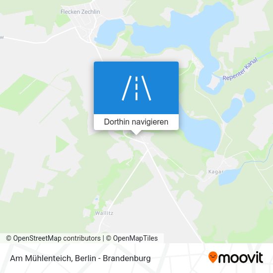 Am Mühlenteich Karte