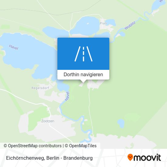 Eichörnchenweg Karte
