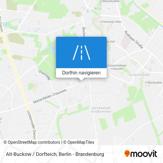 Alt-Buckow / Dorfteich Karte
