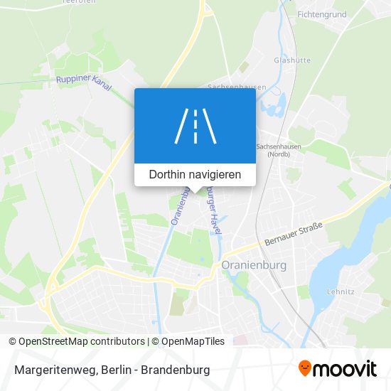 Margeritenweg Karte