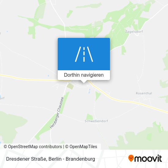 Dresdener Straße Karte
