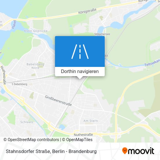Stahnsdorfer Straße Karte