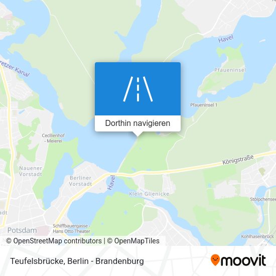Teufelsbrücke Karte