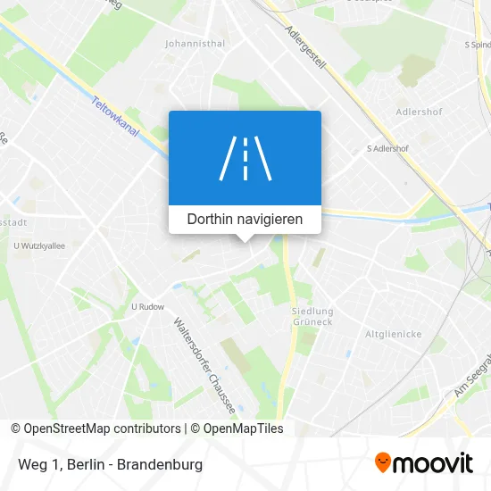 Weg 1 Karte