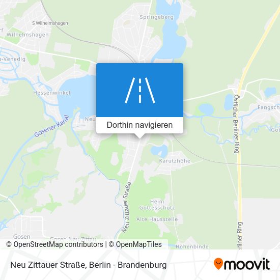 Neu Zittauer Straße Karte