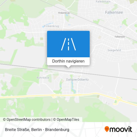 Breite Straße Karte