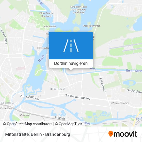 Mittelstraße Karte