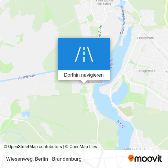 Wiesenweg Karte