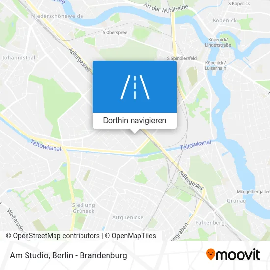 Am Studio Karte