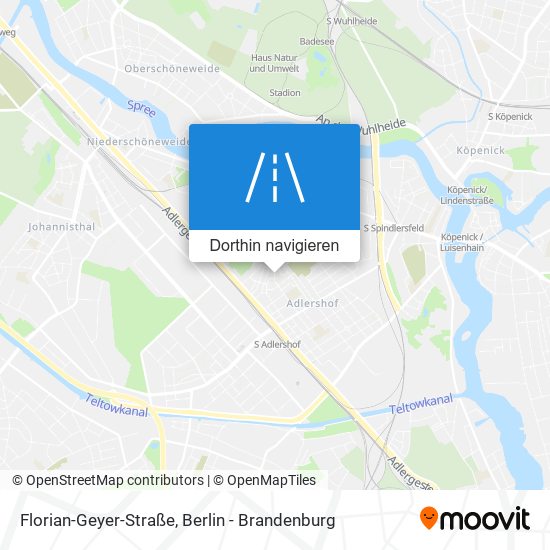 Florian-Geyer-Straße Karte