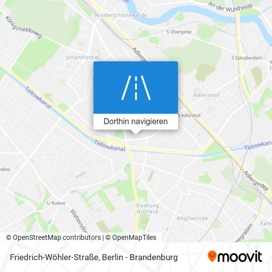 Friedrich-Wöhler-Straße Karte