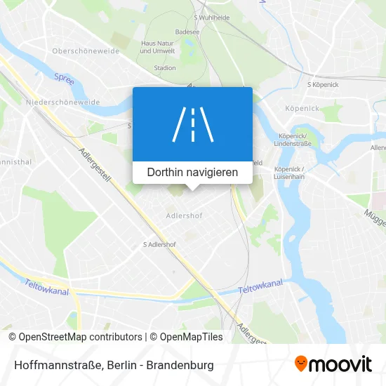 Hoffmannstraße Karte