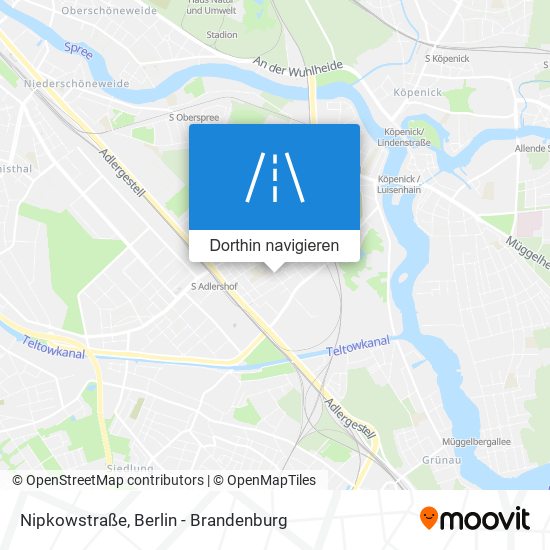 Nipkowstraße Karte