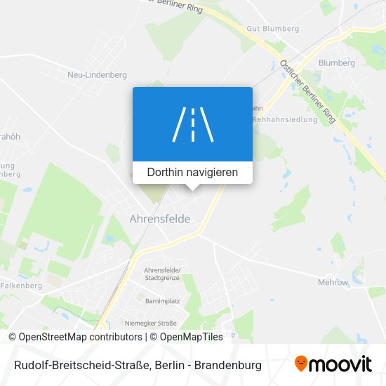 Rudolf-Breitscheid-Straße Karte