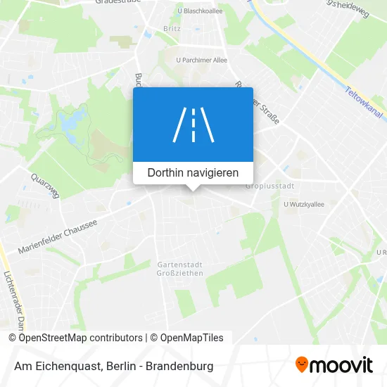 Am Eichenquast Karte