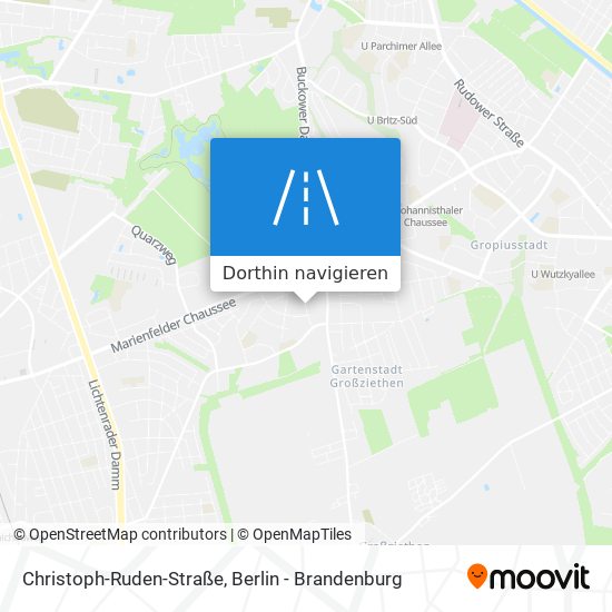 Christoph-Ruden-Straße Karte
