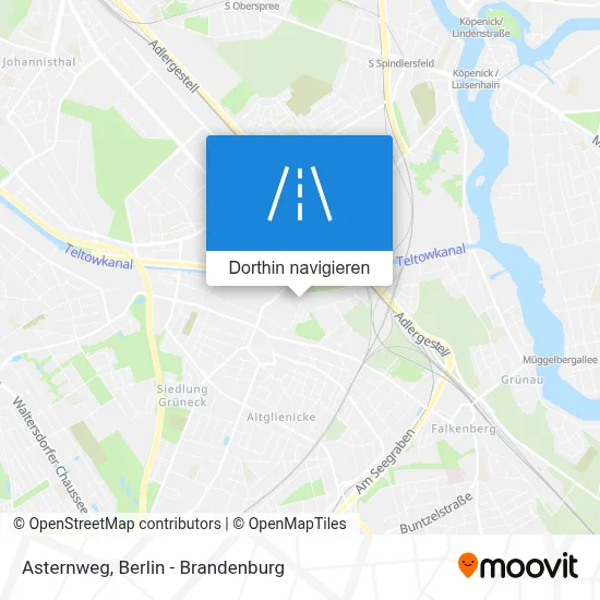 Asternweg Karte