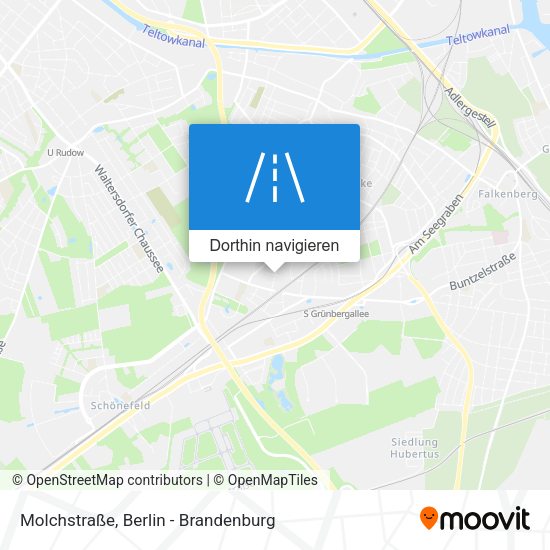 Molchstraße Karte