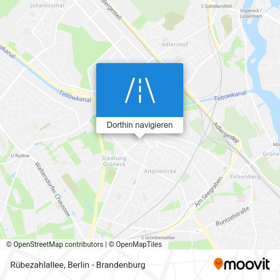 Rübezahlallee Karte