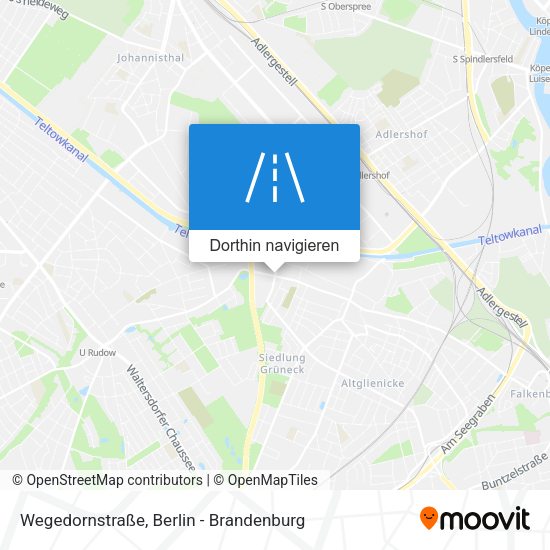 Wegedornstraße Karte