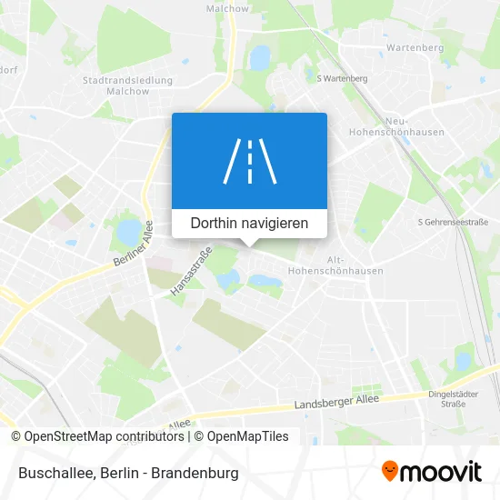 Buschallee Karte