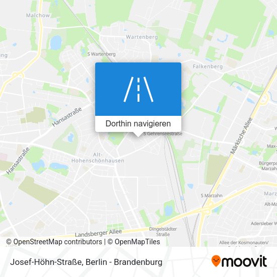 Josef-Höhn-Straße Karte