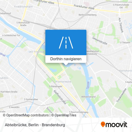 Abteibrücke Karte