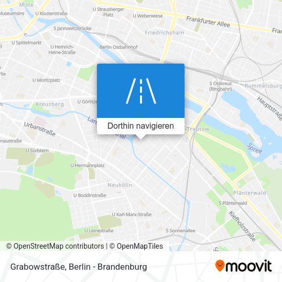 Grabowstraße Karte