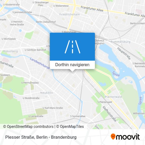Plesser Straße Karte