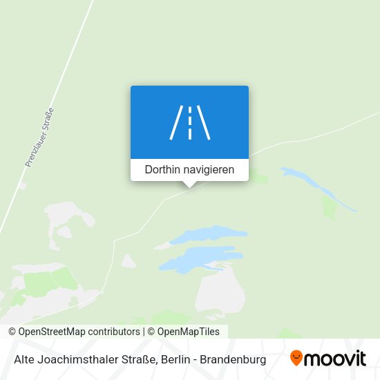 Alte Joachimsthaler Straße Karte