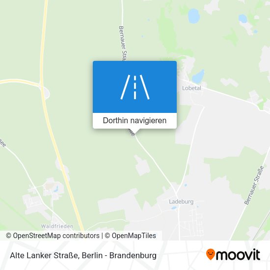 Alte Lanker Straße Karte