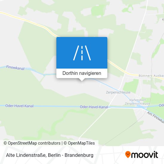 Alte Lindenstraße Karte