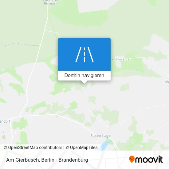 Am Gierbusch Karte