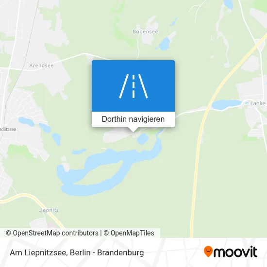 Am Liepnitzsee Karte