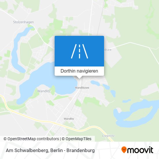 Am Schwalbenberg Karte